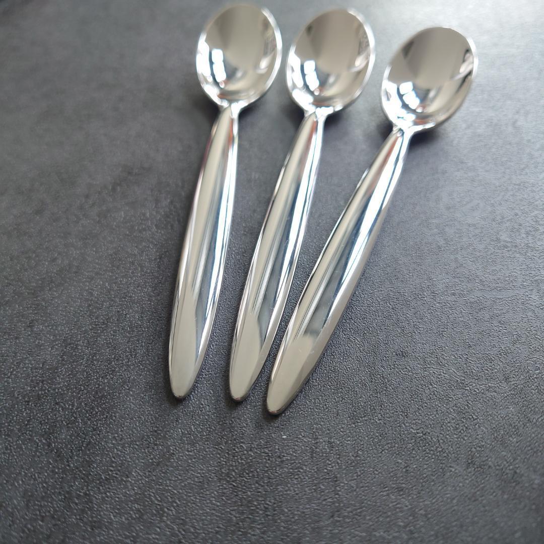 希少 美品 クリストフル ドロップ コーヒースプーン 3点