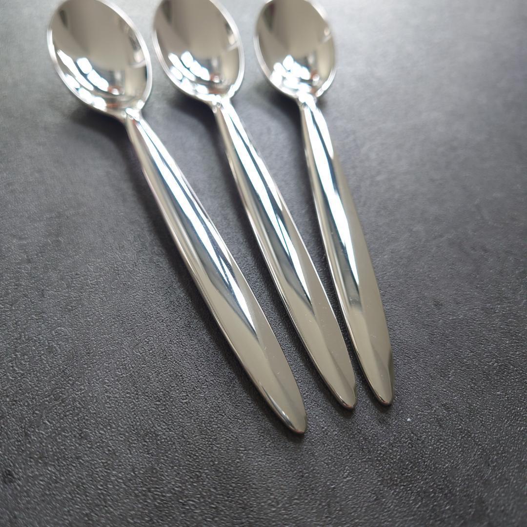 希少 美品 クリストフル ドロップ コーヒースプーン 3点
