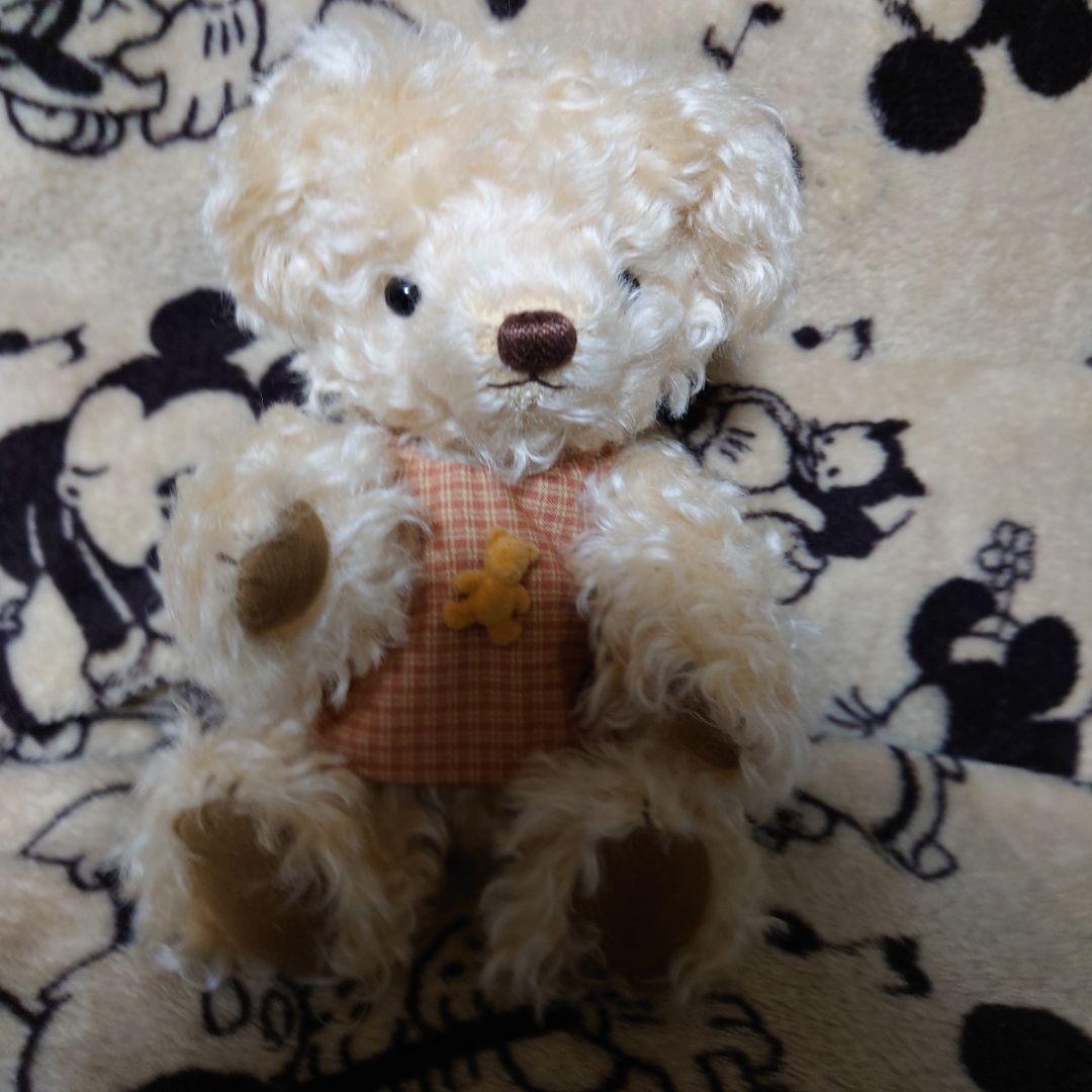 テディベア　作家　ウサ耳帽子付き