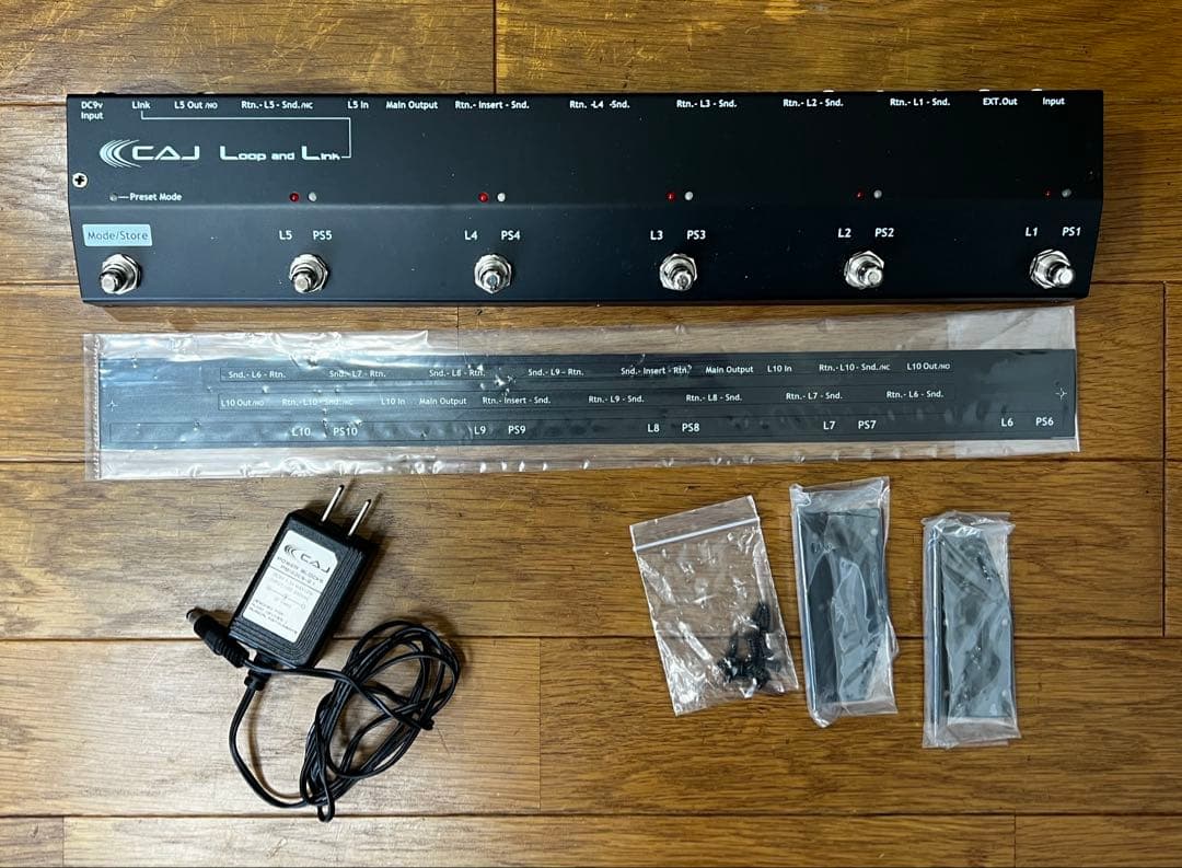 CAJ 初代 プログラマブル ループスイッチャー 電源アダプタ付き、元箱あり