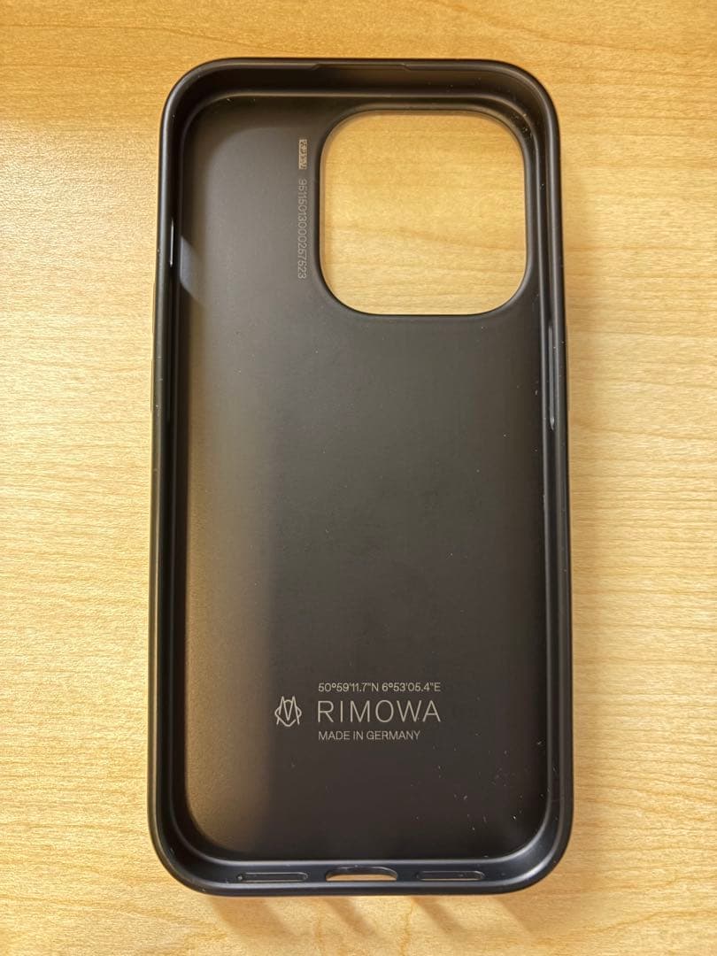 お安め　RIMOWA iPhone 15pro ケース ブラック