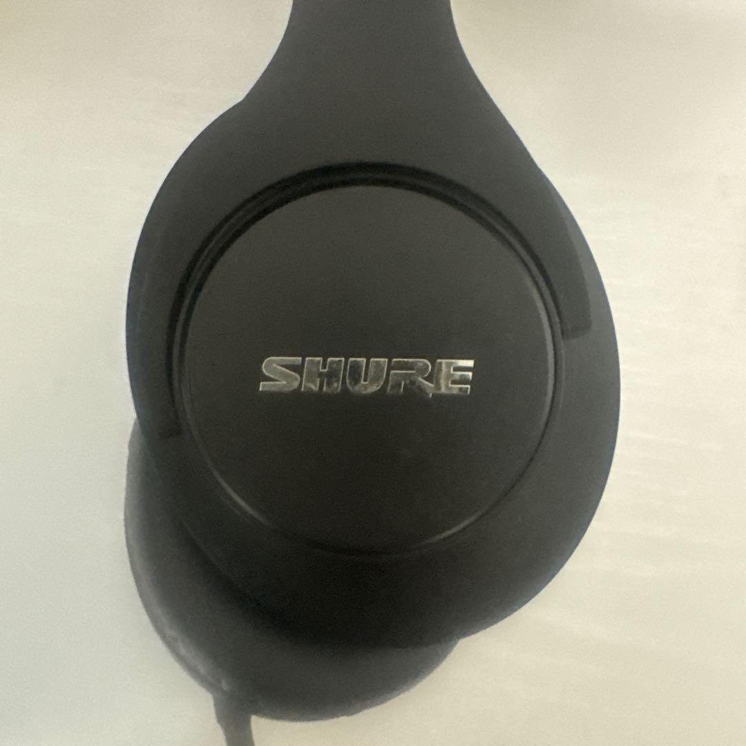 SHURE SRH440A 有線ヘッドホン モニター用 高音質 ブラック 美品