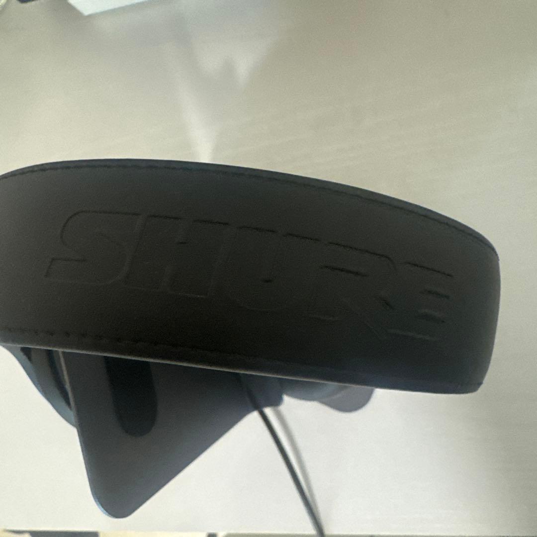 SHURE SRH440A 有線ヘッドホン モニター用 高音質 ブラック 美品