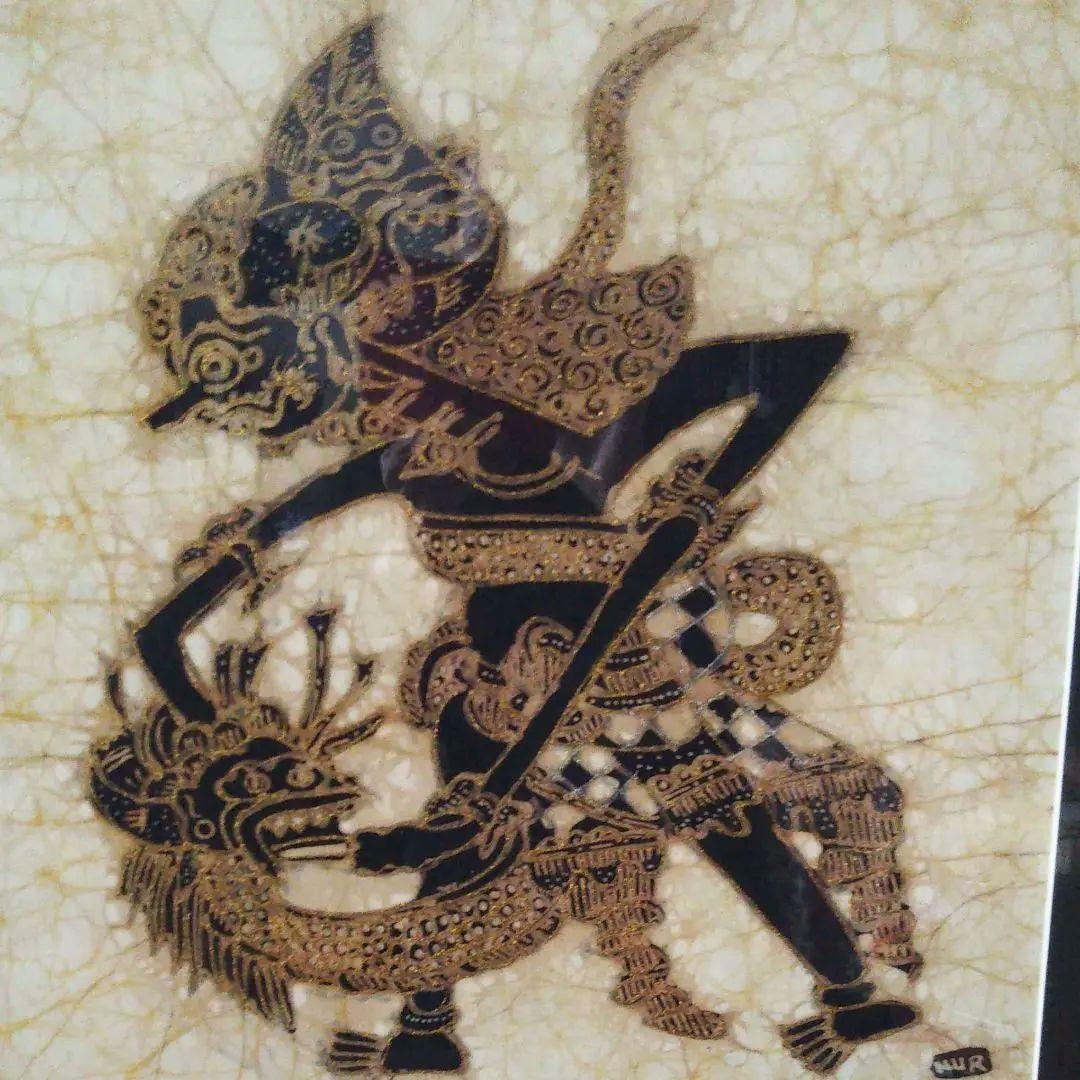 バリ島トゥリス(手描き染め)バテック