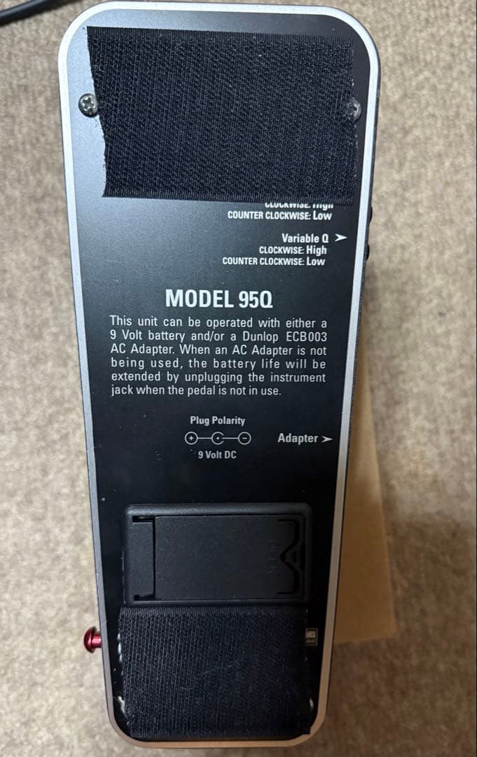 JIM DUNLOP　CRY BABY 95Q WAH