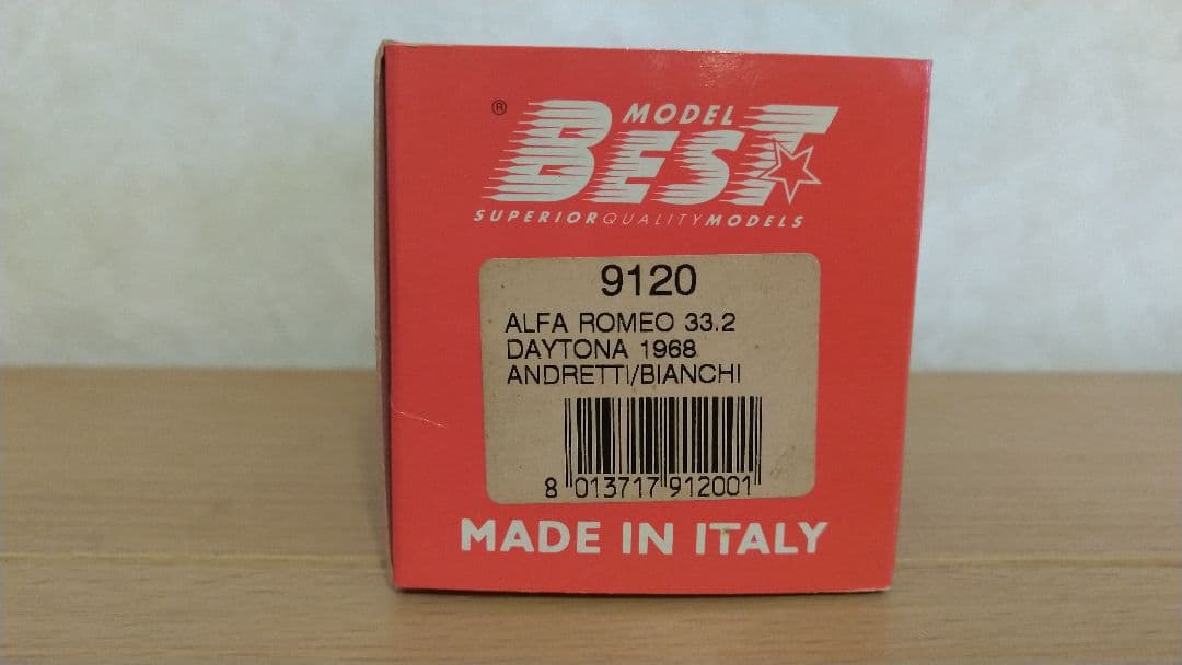 アルファロメオ TZ2, 33.2 1/43ミニカー２台セット