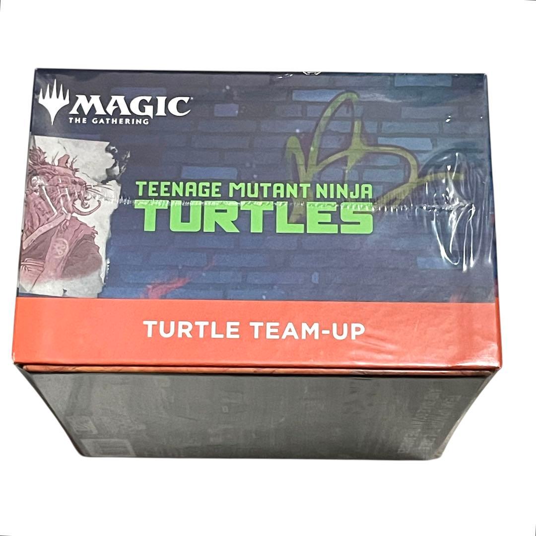 未開封 シュリンク付き MTG タートルズ　TURTLE TEAM-UP 英語版