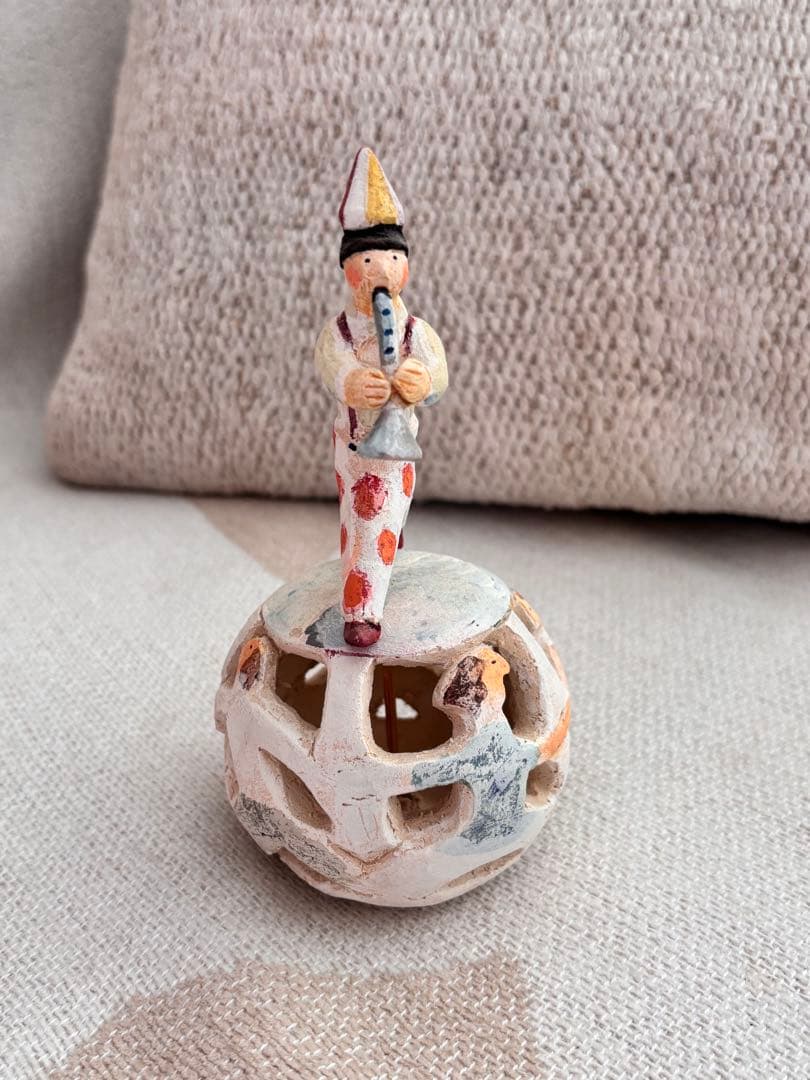 にしおゆき　オルガン社　陶人形