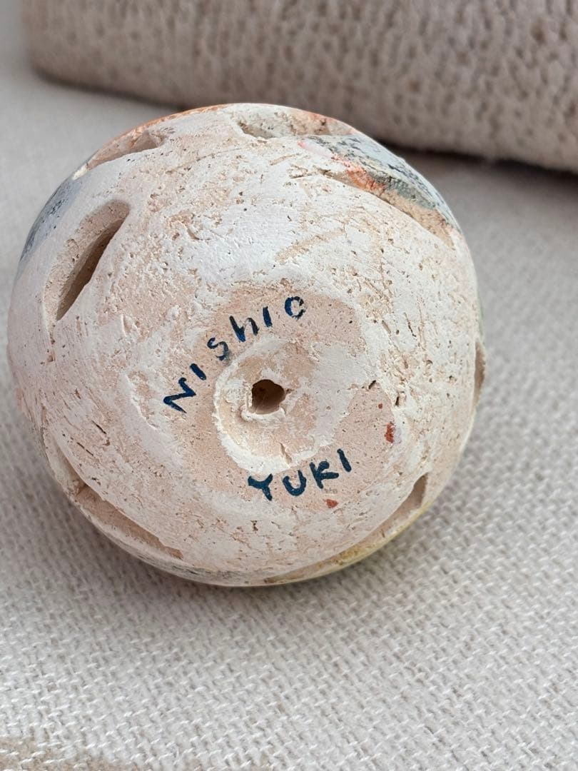 にしおゆき　オルガン社　陶人形