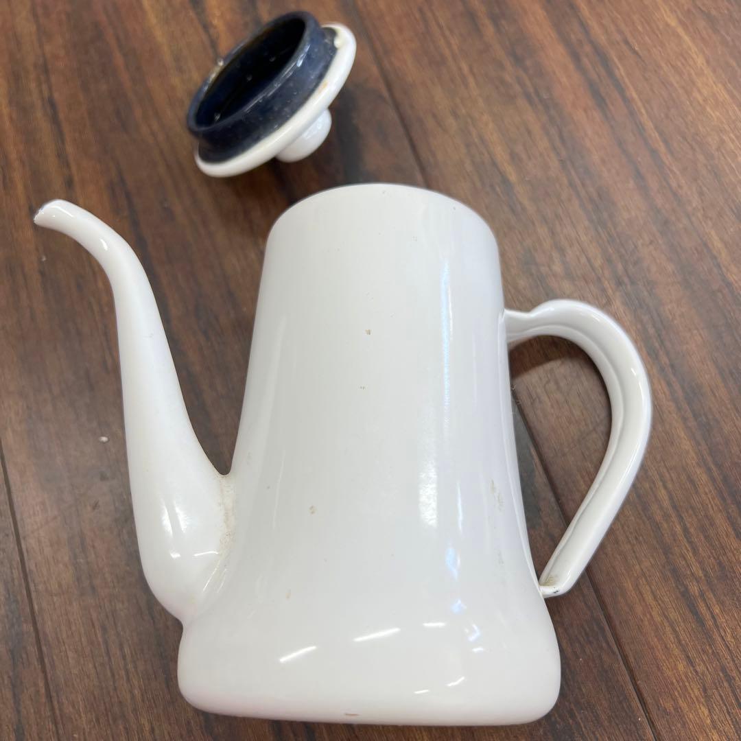 激レア 日本製 月兎印 フジホーロー ホーローケトル 富士琺瑯