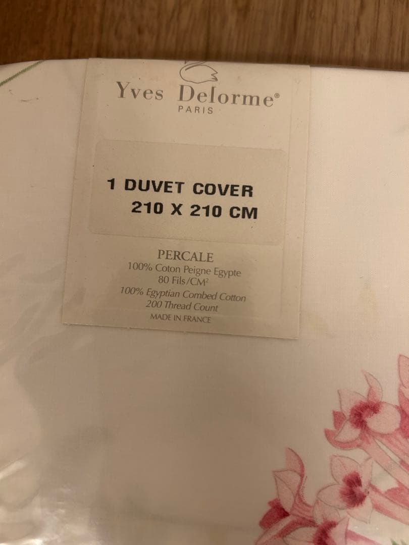 新品 Yves Delorme シーツ・カバーセット クイーン　フランス製
