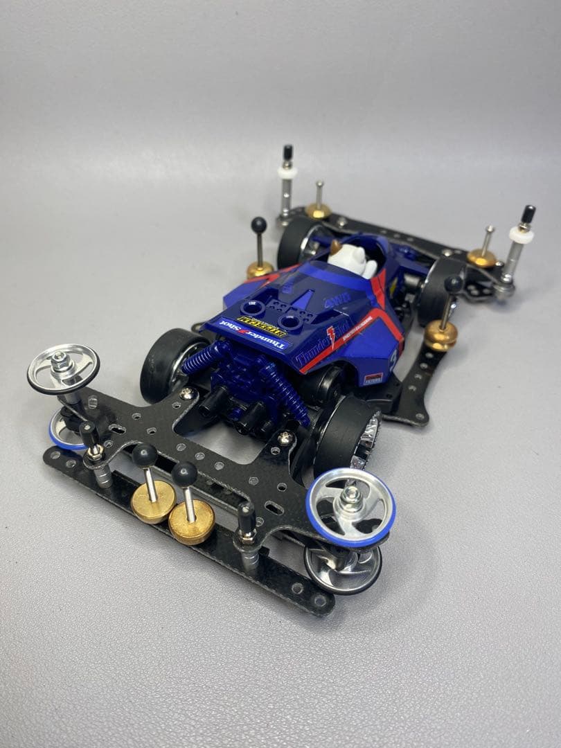 し　基本の改造がされたミニ四駆。改造例や部品取り等に。NO.500