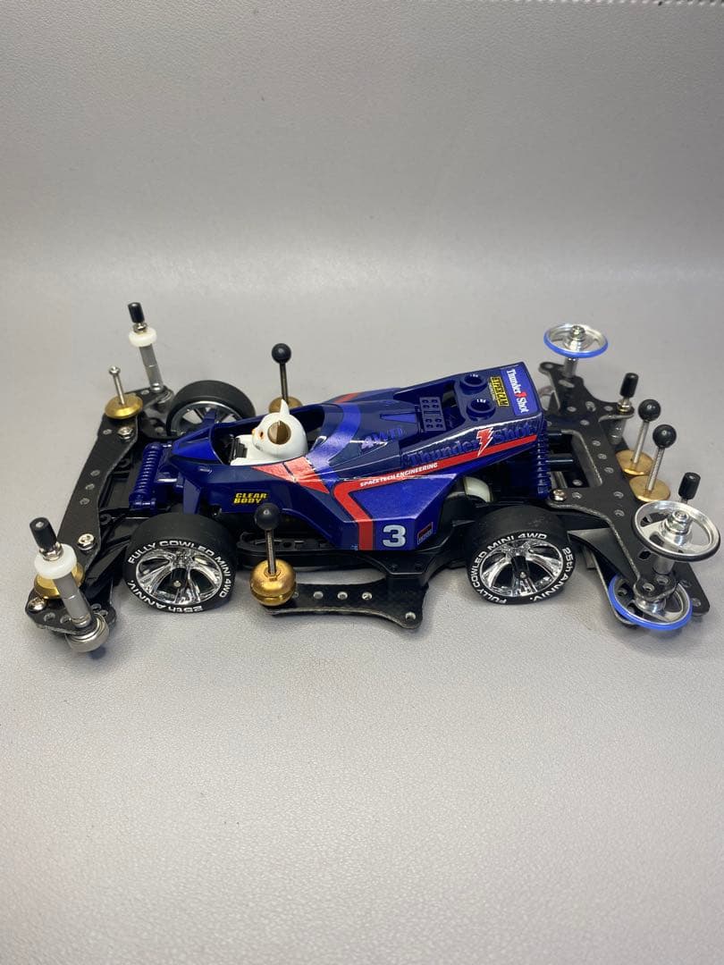 し　基本の改造がされたミニ四駆。改造例や部品取り等に。NO.500