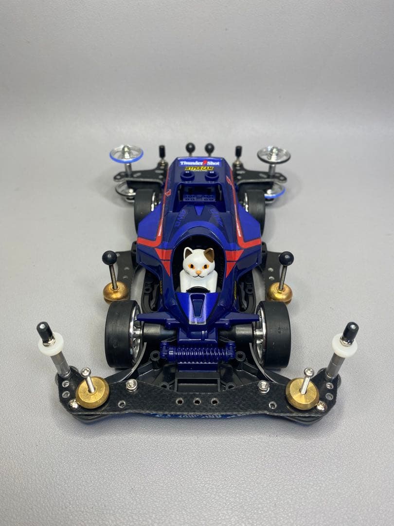 し　基本の改造がされたミニ四駆。改造例や部品取り等に。NO.500