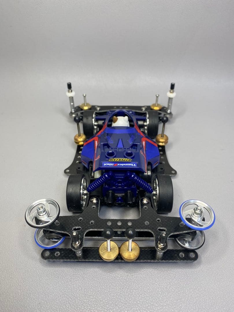 し　基本の改造がされたミニ四駆。改造例や部品取り等に。NO.500