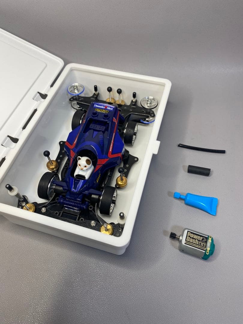 し　基本の改造がされたミニ四駆。改造例や部品取り等に。NO.500
