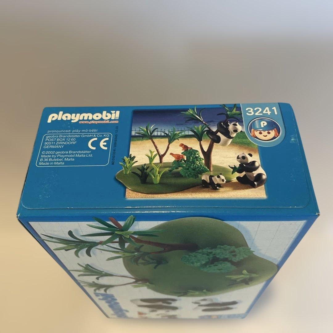激レア Playmobil 3241 パンダの家族 プレイモービル 未開封