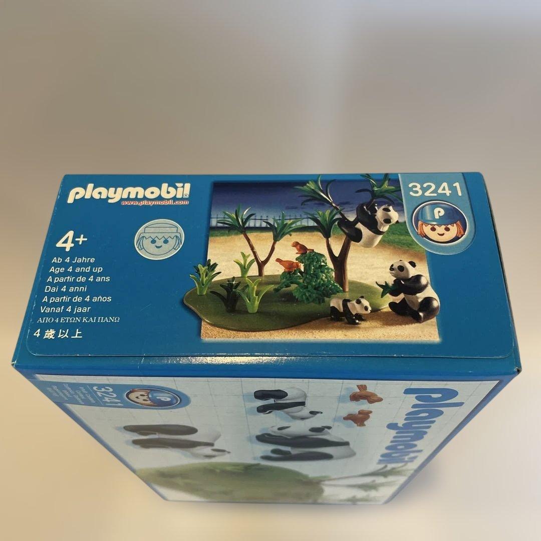激レア Playmobil 3241 パンダの家族 プレイモービル 未開封