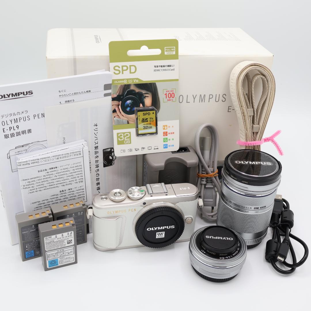 ❤️Wi-Fi &自撮り❤️OLYMPUS E-PL9　ダブルズームキット