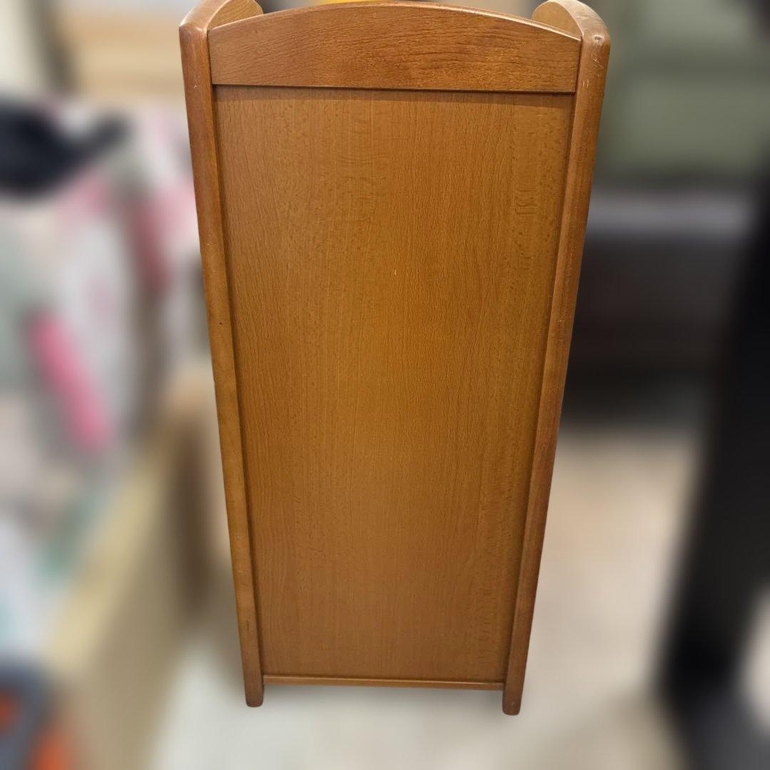 【karimoku／カリモク】 ラタン 5段 シューズラック・スリッパラック