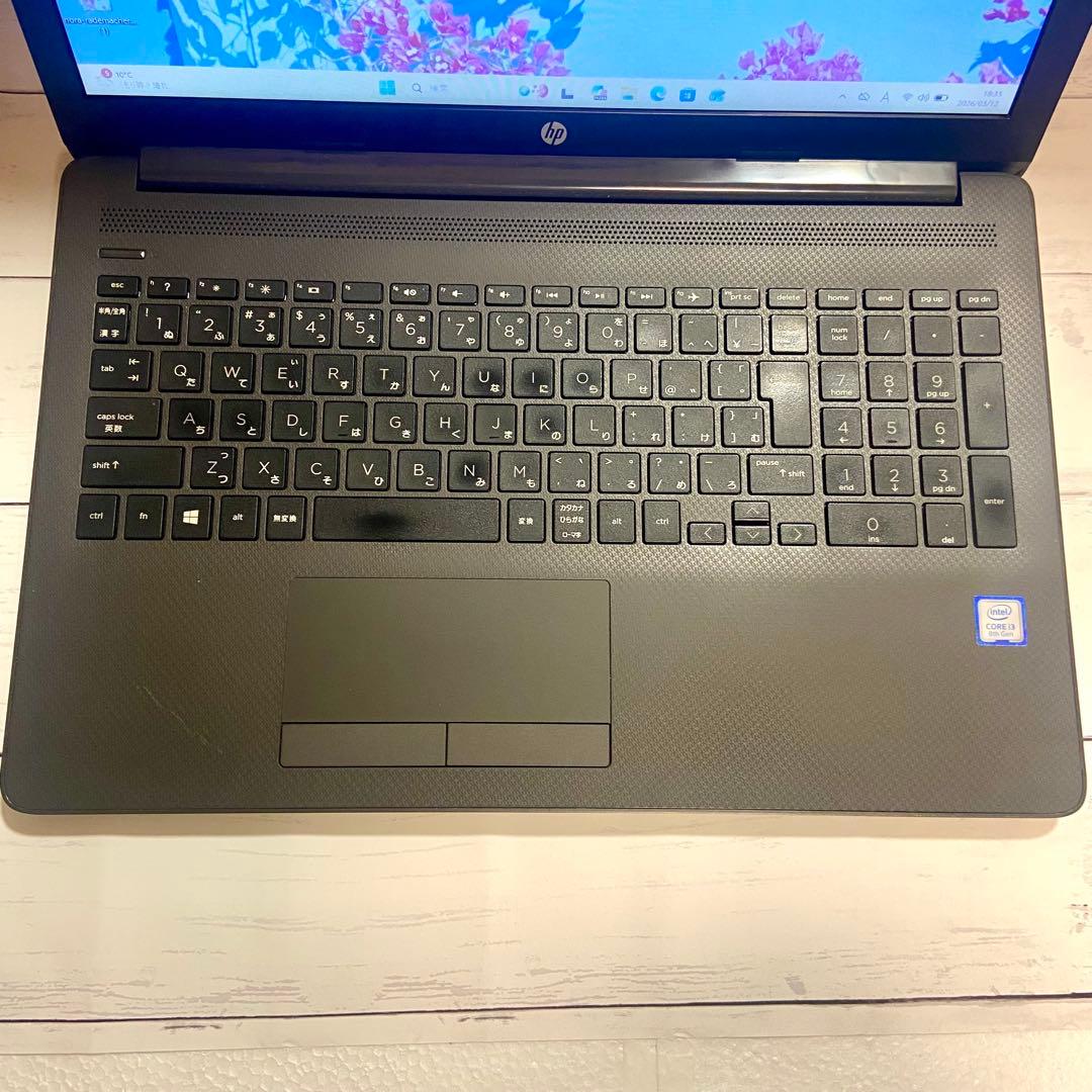 Windows11✨HP ノートPC✨第8世代✨SSD✨メモリ8✨大画面✨カメラ