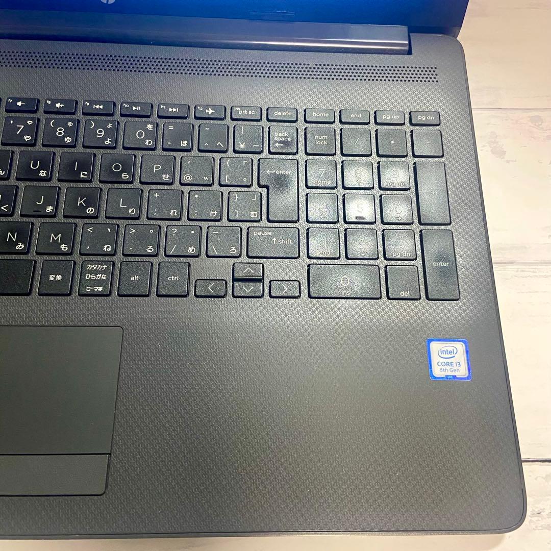 Windows11✨HP ノートPC✨第8世代✨SSD✨メモリ8✨大画面✨カメラ