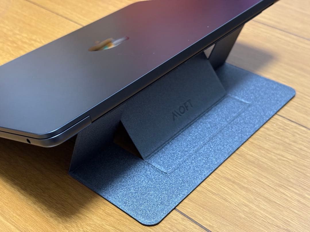 【美品】MacBook Air M2 ミッドナイトブルー【スタンド付き】