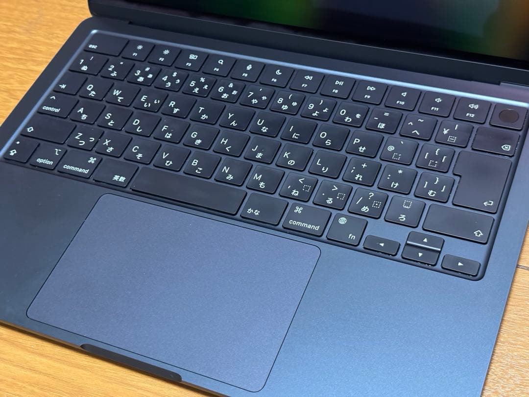 【美品】MacBook Air M2 ミッドナイトブルー【スタンド付き】