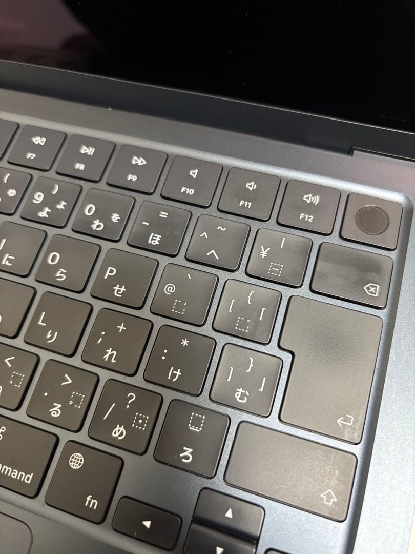 【美品】MacBook Air M2 ミッドナイトブルー【スタンド付き】