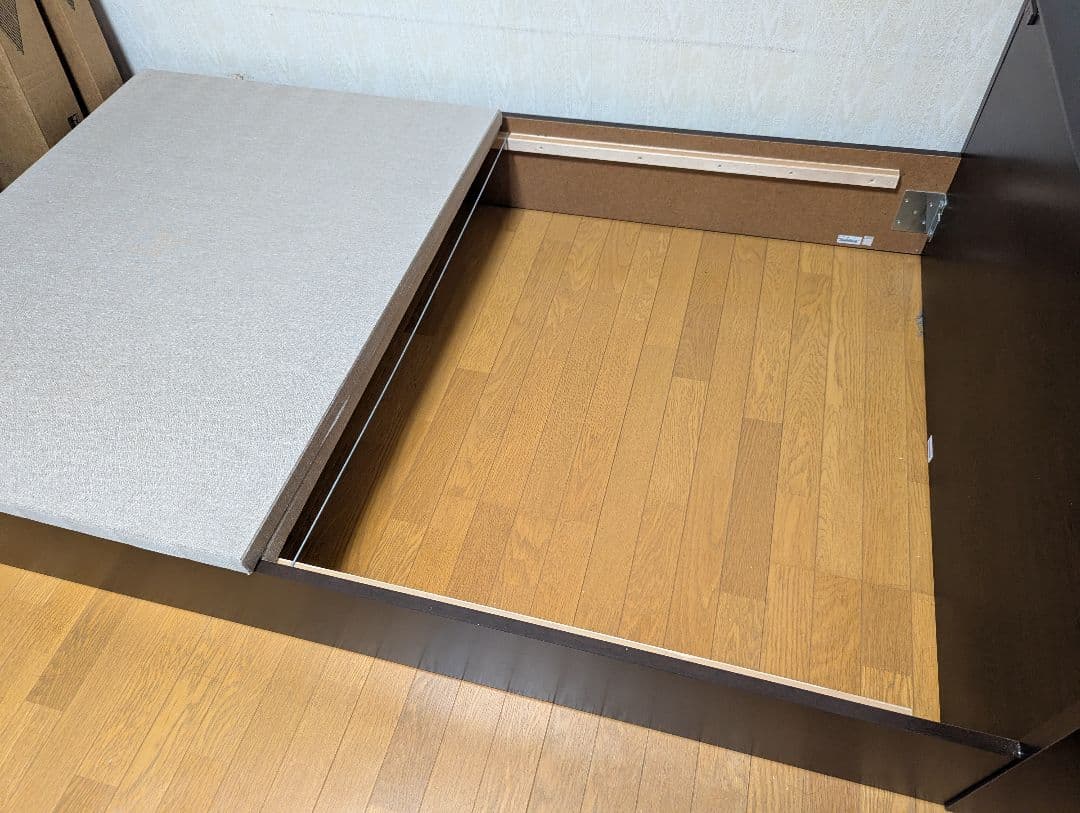 フランスベッド nls-603 ダークブラウン セミダブルベッドフレーム