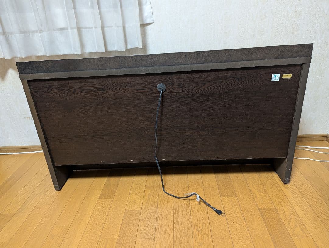 フランスベッド nls-603 ダークブラウン セミダブルベッドフレーム