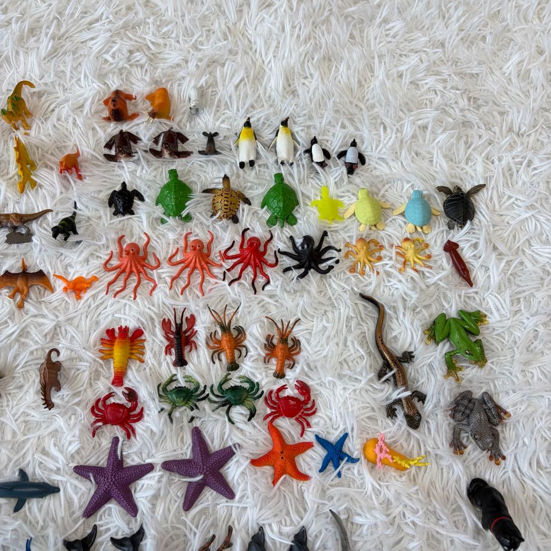 167体　生き物　動物　恐竜　魚　海洋生物　フィギュア　大量　まとめ売り