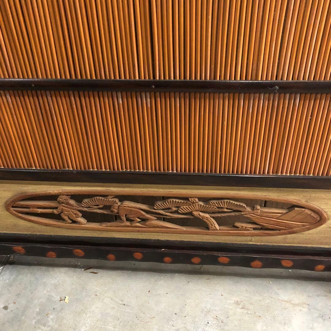 レトロ　アンティーク　パーテーション　間仕切り