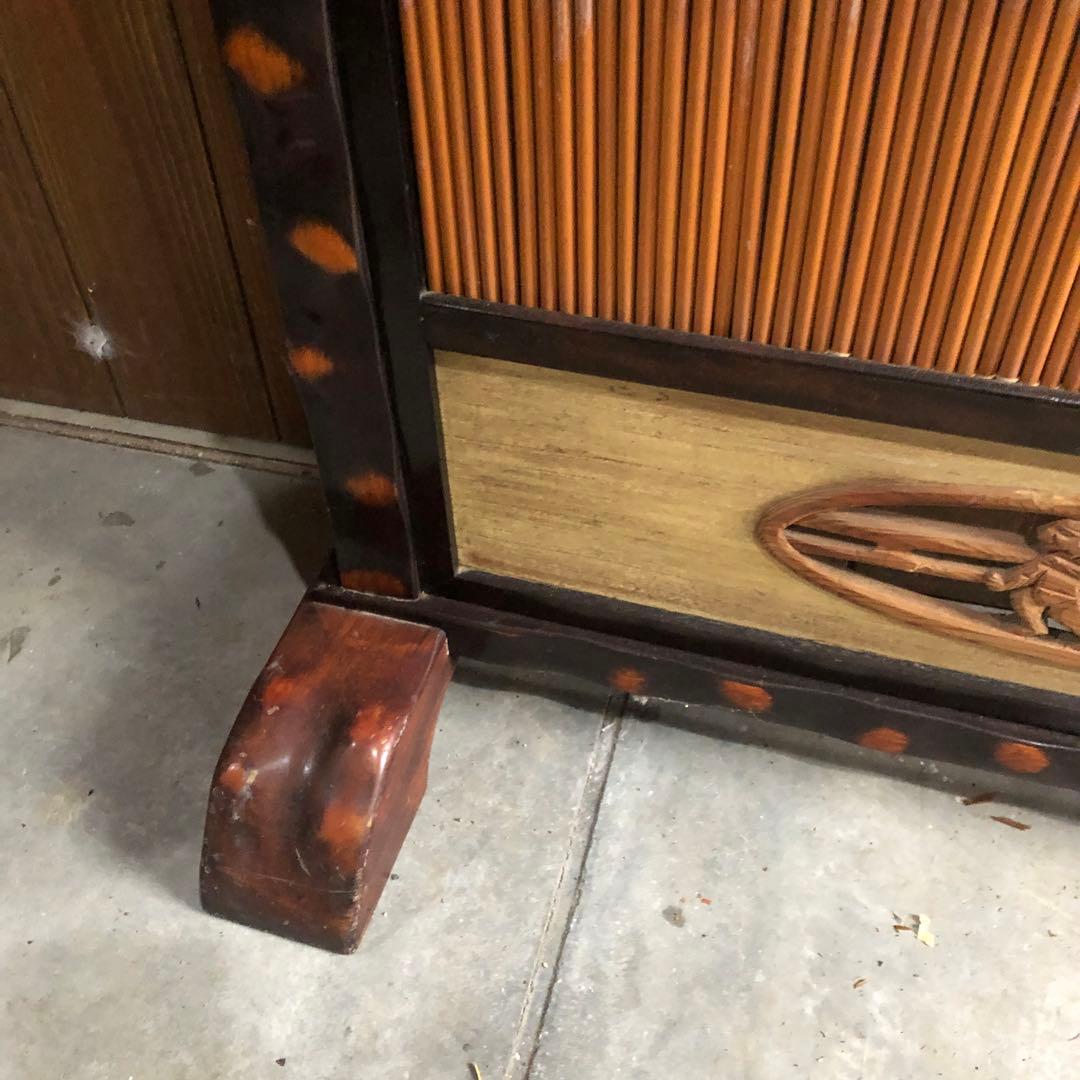 レトロ　アンティーク　パーテーション　間仕切り