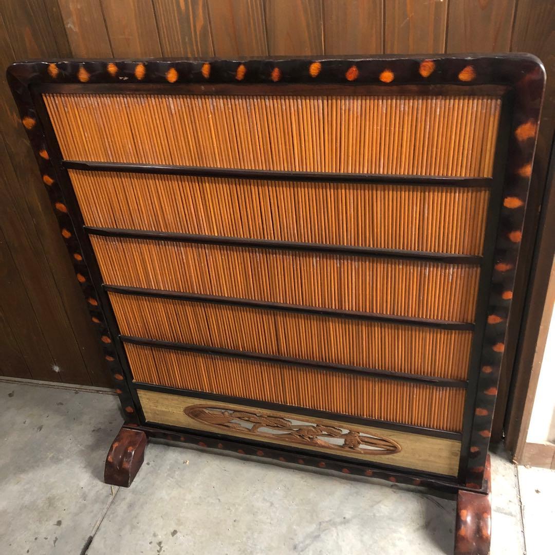 レトロ　アンティーク　パーテーション　間仕切り