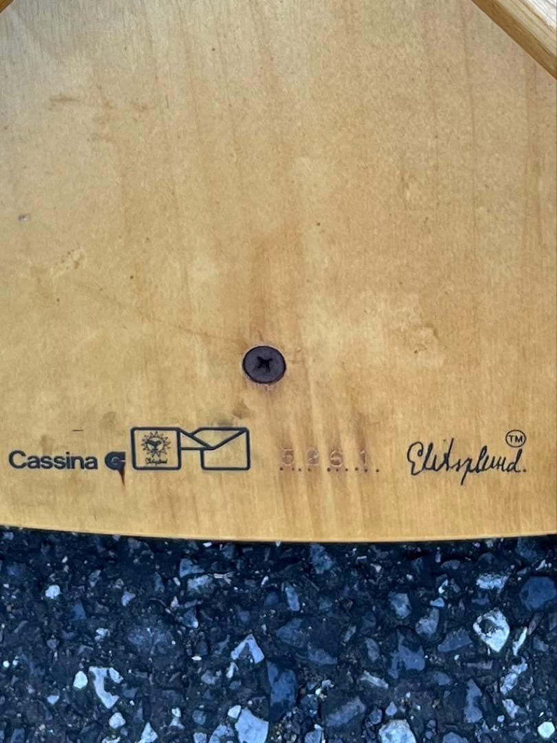 ③カッシーナ Cassina 501 GOTEBORG 1 ヨーテボリ 本革