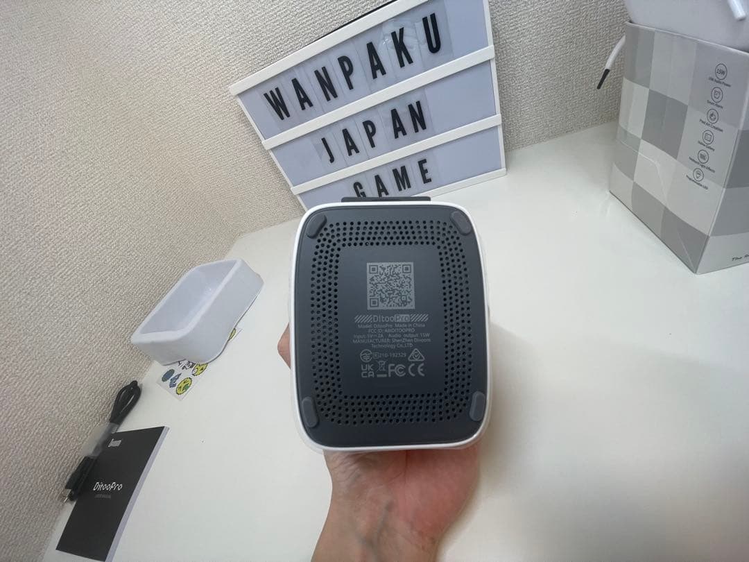 みみみ　ほぼ未使用Divoom DitooPro ホワイト