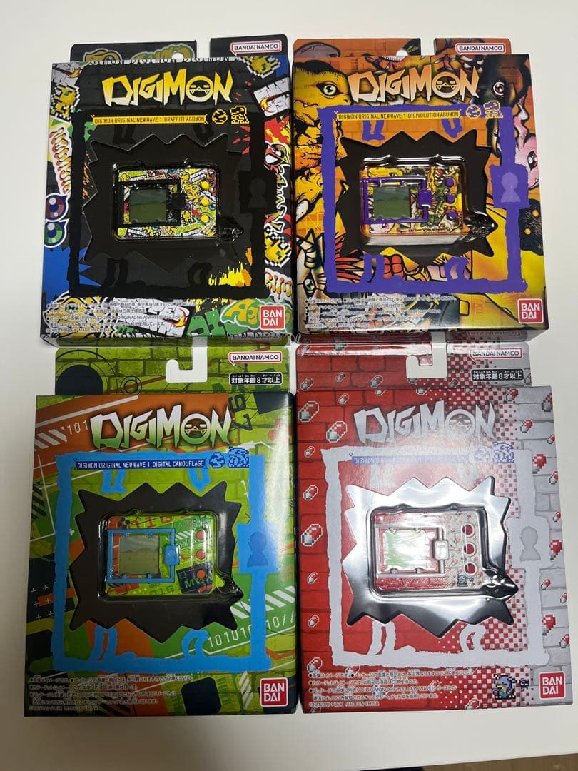 デジモン　DIGIMON ORIGINAL NEW WAVE 4種類