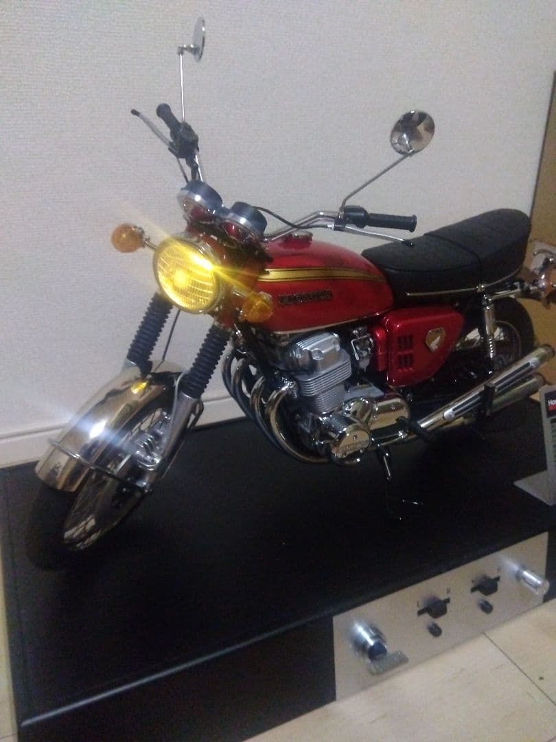 デアゴスティーニCB750 Four 1/4スケールモデル