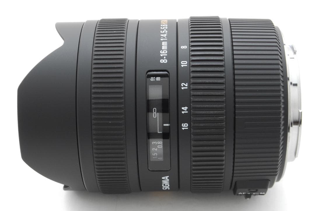ほぼ未使用 Sigma DC 8-16mm 4.5-5.6 Canon #315