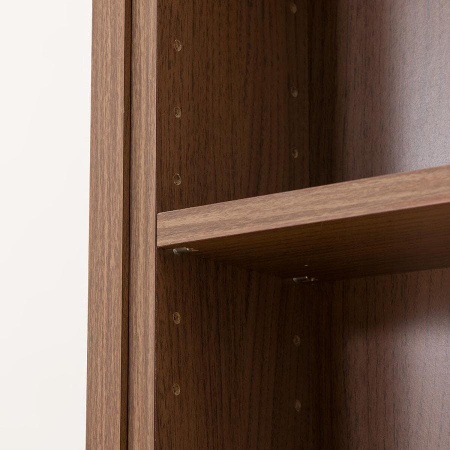 ニトリ 本棚 スライド式 テイルI 100MBR 幅100×奥行30×高90cm