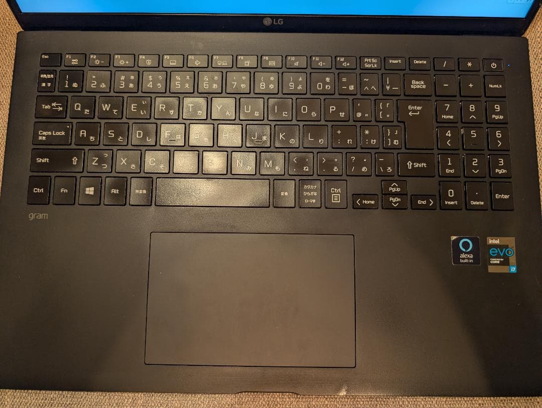 LG GRAM 16インチ 16Z90P-KA78J
