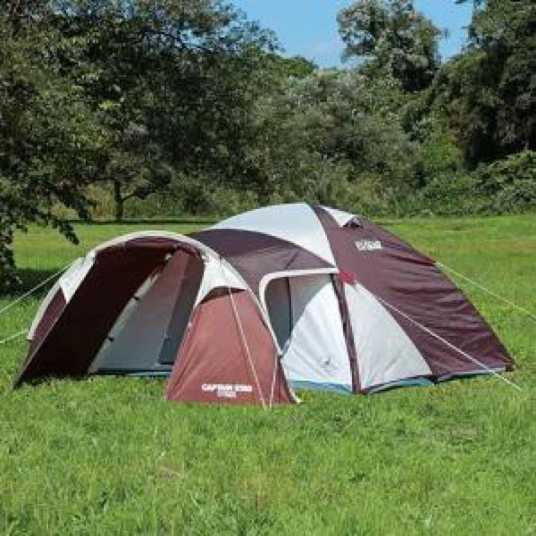 テントキャプテンスタッグ エクスギア 2ルームドーム270(4〜5人用)