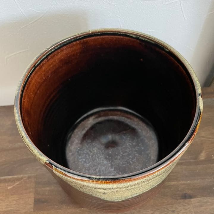 茶器/茶道具　水指　水差し　一重口　宇田隆和作（佐平窯）