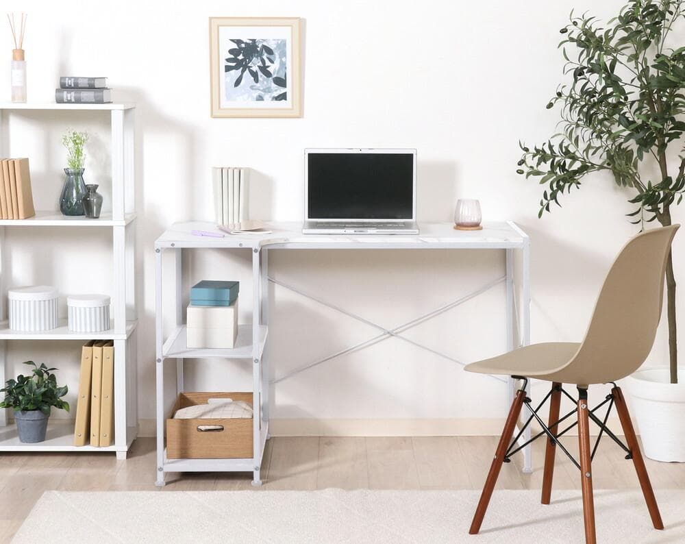 FJ TB RK　デスク　110㎝　テーブル　ホワイト