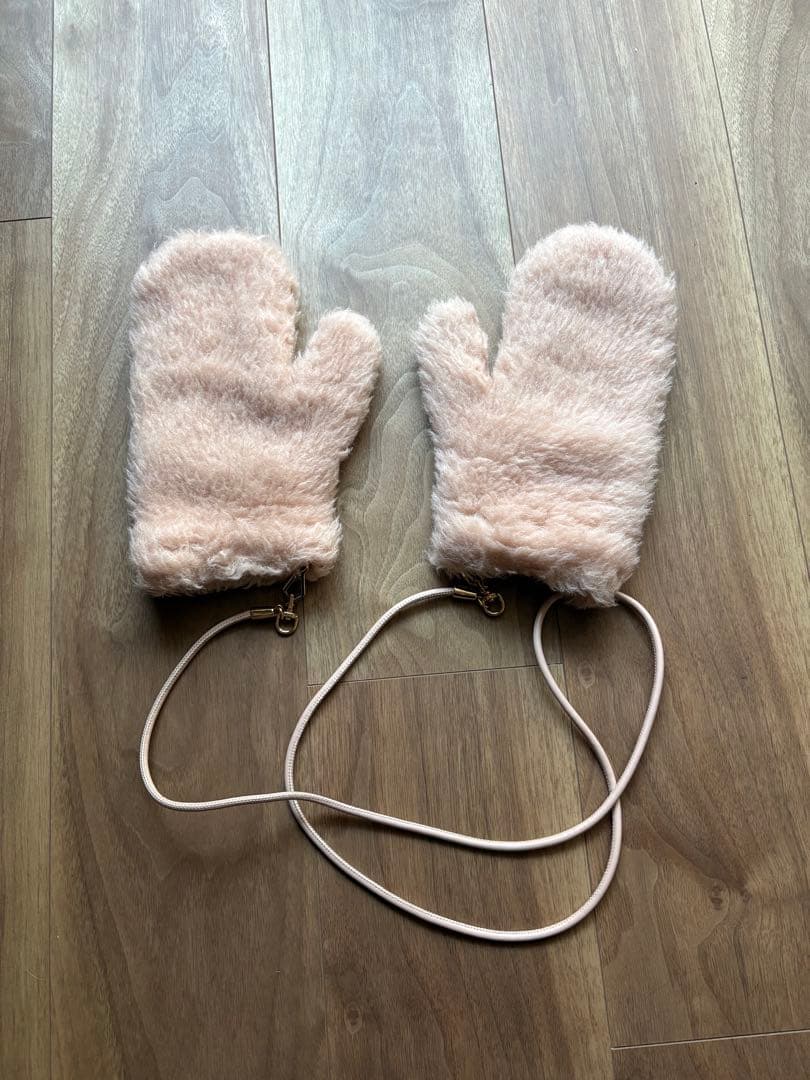 MAX MARA テディベア ミトン 手袋 M/L マックスマーラ