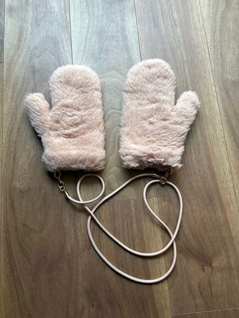 MAX MARA テディベア ミトン 手袋 M/L マックスマーラ