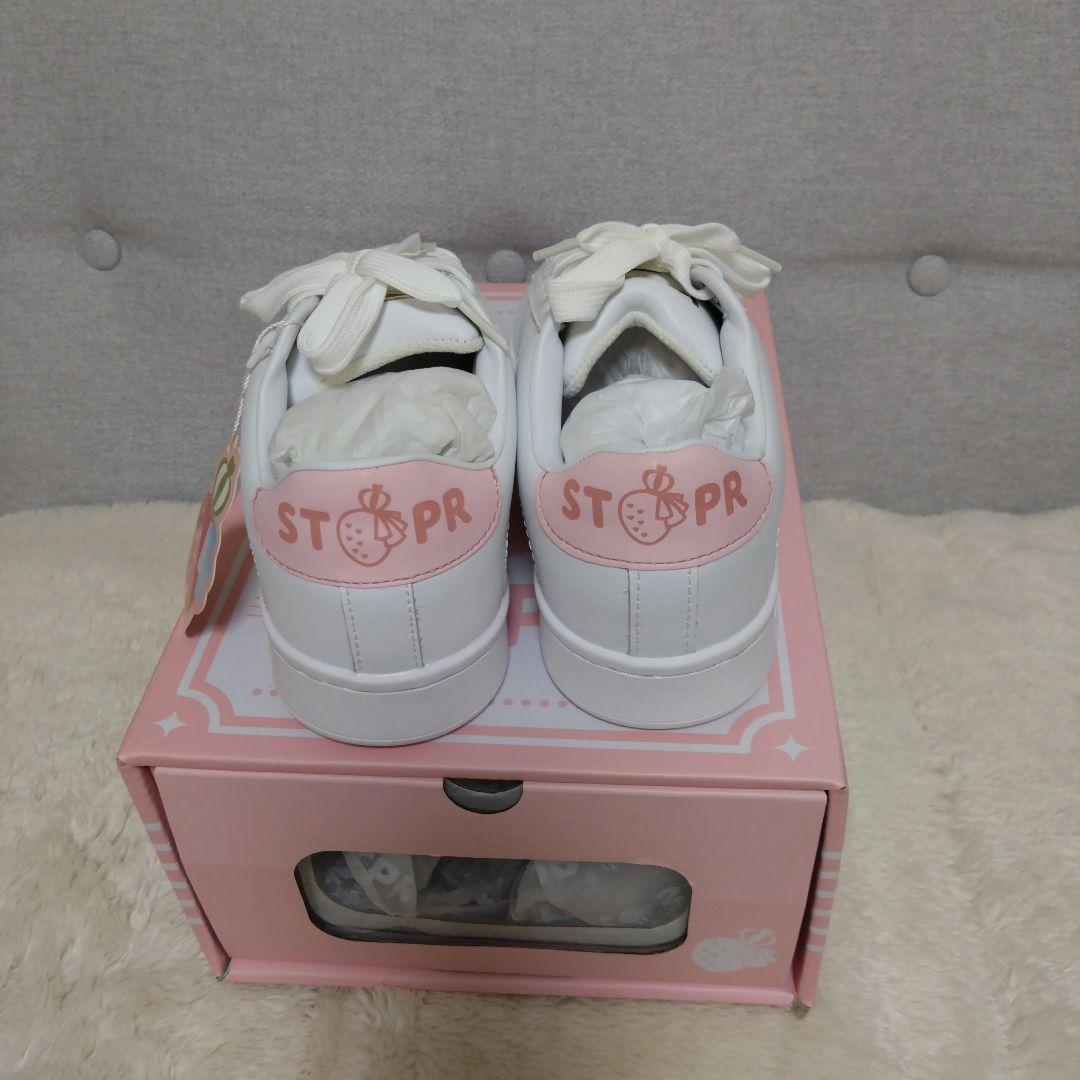 すとぷりスニーカー　白　【新品】