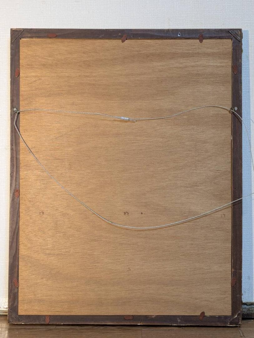 【模写】絵画　円山応挙　日本画　鴛鴦図　水辺に寄り添う夫婦の情景　Z181