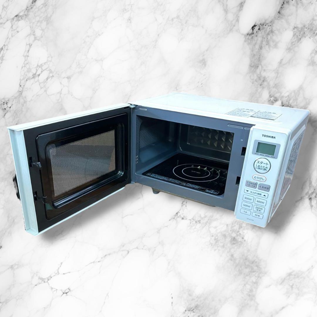 TOSHIBA 東芝 電子レンジ ER-SS17B 2019年製 ホワイト